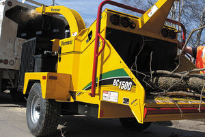 Vermeerr BC1000XL <b>Wood</b> Chipper High Performance Diesel Motor Tree Branch <b>Crusher</b> Shredder Easy Operate for Forestry Landscaping - Product Image 2