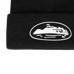 Bonnets en tricot unisexe, couleur unie, mode hiver, chauds, respirants, 100% acrylique - Product Image 4