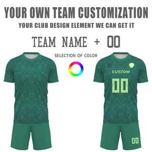 Maillot de football personnalisé gratuit, nouveau design, qualité supérieure, sublimation intégrale, uniforme d'équipe de football, entraînement, t-shirt de football pour hommes en vente - Product Image 4