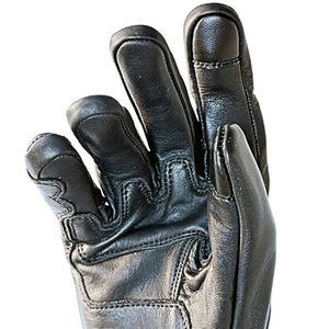 Gants de course en cuir premium à motif château, haute performance, manchette courte, fermeture auto-agrippante, doigts complets, respirants - Product Image 6