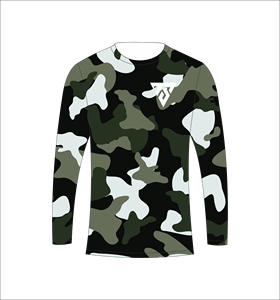 Men's Logo Camouflage Long Sleeve T Shirt <b>Camo</b> Print Crew Neck Tactical <b>Top</b> Outdoor Sportswear <b>Camo</b> Full Sleeve Tee - Product Image 3