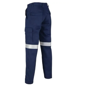 Best Selling Reflective Safety Work Wear for Construction Workers Men's Overalls Pant with Refined Reflector Stripes Wholesale - Product Image 2