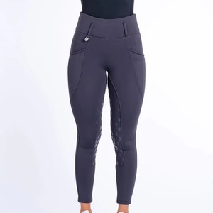 Pantalons d'équitation d'hiver personnalisés pour femmes avec poche latérale, collants d'équitation à assise intégrale, doublés polaire, jodhpurs et culottes d'équitation - Product Image 1