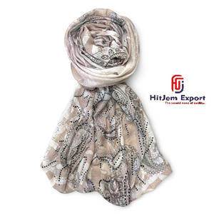 Luxury Printed Long <b>Scarf</b> Soft Fabric Head <b>Scarf</b> Custom Branding White Label Low MOQ OEM ODM Textile Manufacturer - Product Image 4