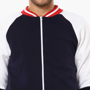 <b>Men's</b> Winter Varsity <b>Jacket</b> Woolen Fabric Eco-Friendly Breathable Windproof Thick Quick Dry Embroidered High Street Style OEM - Product Image 5
