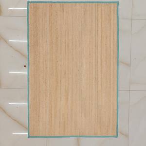 Alfombra de Yute Trenzada a Mano Estilo Boho Chic, Alfombra de Fibra Natural para Decoración Rústica del Hogar - Product Image 4