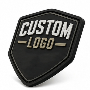 New Custom PVC Rubber <b>Patches</b> Customized Label Street Wear Style <b>Sew</b>-<b>On</b> Embossed Logo Design PVC <b>Patch</b> for Clothing - Product Image 3