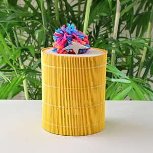 Caja de regalo de ratán hecha a mano con accesorios para la festividad de Ramadán con color OEM ODM - Product Image 1