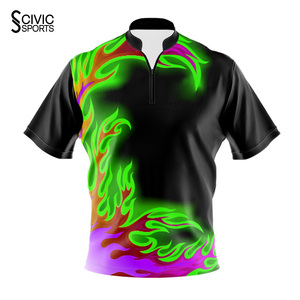 CUSTOM Personalized Nylon Acrylic <b>Bowling</b> Shirts for Men Custom 3D Polo Shirt <b>Bowling</b> Jersey - Product Image 1