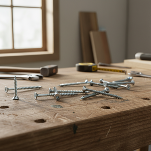 Anti-Slip Torx Drive Wood Screws - Flat Countersunk Head Coarse Thread <b>Fasteners</b> - Product Image 3