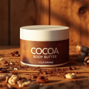 Crema Corporal Humectante de Manteca de Cacao, Textura Rica, Cuidado de la Piel para Piel Seca - Product Image 2