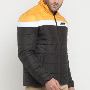 Chaqueta de Invierno Casual para Hombre, Ecológica, Transpirable, con Capucha, Cuello Alto y Logotipo Frontal - Product Image 3