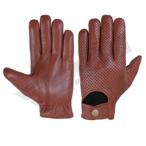Guantes de Vestir de Alta Calidad para Hombre, Guantes de Cuero de Moda, Guantes para Conducir Automóviles - Product Image 3