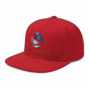 Gorra de Béisbol Bordada de 5 Paneles Personalizada al por Mayor, Color Rojo, para Adultos, de Tela de Algodón, Talla Ajustable, para Deportes - Product Image 3