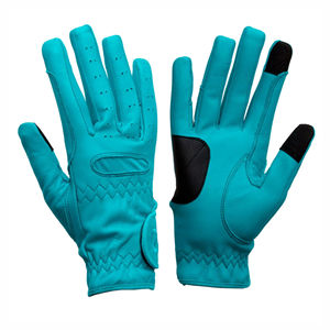 Guantes Ecuestres Unisex de Cuero Genuino de Alta Calidad, Transpirables y Ajustados para Montar a Caballo con Logotipo OEM - Product Image 6