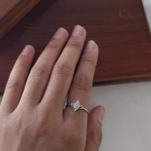 Anillo de Plata de Ley 925 con Circonita Cúbica en Forma de Marquesa y Halo, Clásico, Vintage, para Mujer, Regalo para Boda, Compromiso, Promesa o Fiesta - Product Image 3