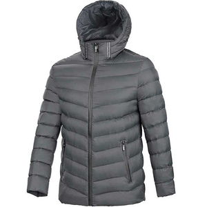 <b>Men's</b> Casual Winter <b>Jacket</b> Breathable Waterproof Outdoor Mountaineering Utility Windbreaker Custom Front Logo Zipper - Product Image 2