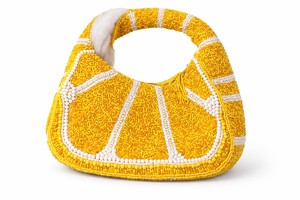 Sac à bandoulière perlé motif agrumes, idéal pour les soirées, mariages et usage quotidien, disponible à la vente en gros - Product Image 2