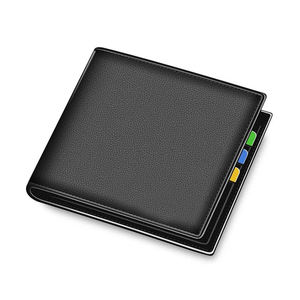 RAHRAJ ENTERPRISES Cartera de Cuero Negra, Tarjetero Bifold, Estuche para Pasaporte de Viaje, Elegante Cartera de Hombre de Cuero Genuino, Pakistán - Product Image 3