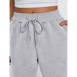 À la mode femmes XL reine pantalons de survêtement hiver polaire doublé pantalon de survêtement avec poches respirant automne mode tenues coloré lavé - Product Image 3