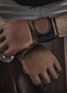 Guantes de Boxeo Profesionales para Entrenamiento de Artes Marciales con Cierre Seguro de Gancho y Bucle, Guantes de Sparring de Cuero PU - Product Image 4