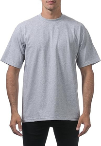 Camiseta Vintage con Logotipo Personalizado, Lisa, Teñida, de Algodón 100%, de Corte Regular, de Secado Rápido, Transpirable, con Cuello Redondo y Manga Corta para Hombre - Product Image 6