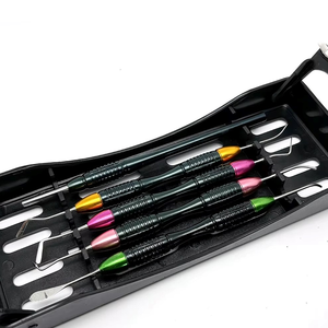 Kit d'outils de remplissage en résine composite dentaire LM Art Tools, ensemble d'outils de remplissage en résine composite, outils médicaux pour dentistes - Product Image 5