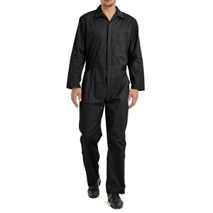 Combinaison de travail imperméable pour hommes Mangoes Fashion, classe 1 ANSI, mélange coton-polyester vert, grandes tailles - Product Image 1