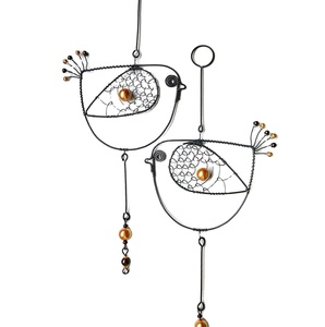 เครื่องประดับตกแต่งคริสต์มาสแบบแขวนทำจากเหล็กดัด งานฝีมือ พร้อมดีไซน์ตามสั่ง สำหรับตกแต่งบ้านในช่วงเทศกาลคริสต์มาส - Product Image 1