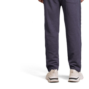 Men Gym Trouser <b>Canvas</b> Nonwoven Eco-Friendly 100% Cotton Lightweight Windproof Quick Dry Breathable <b>Plain</b> Dyed Straight Safari - Product Image 4