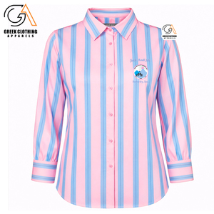 Camiseta de Algodón 100% para Mujer, Modelo 1938 Jack Jill America, Personalizable, Azul, Cuello en V, Manga Corta, Impresión Serigráfica, Color Rosa - Product Image 5