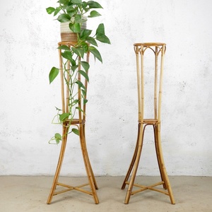 Tall rattan plant <b>stand</b> flower basket <b>pot</b> <b>stands</b> sustainable home decor accessory competitive price - Product Image 1