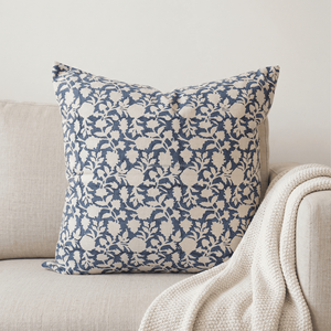 Housse de coussin de canapé imprimée à motifs floraux 50x50, tissée à la main, couleur pastel douce, housse de coussin de chaise imprimée à motifs floraux - Product Image 3