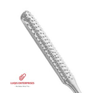 เครื่องมือผ่าตัดจมูก Fomon Nasal Rasp แบบปลายแบนและปลายโค้งสองด้าน ทำจากเหล็กกล้าไร้สนิม สำหรับศัลยกรรมตกแต่งจมูก - Product Image 2