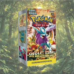Caja de paquetes de cartas Pokémon Edición Coreana SV5K Wild Force, 30 paquetes, juego de cartas coleccionables, caja de refuerzo para jugadores y coleccionistas - Product Image 1
