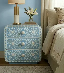 Tiroir haut de gamme avec incrustations, fait main, avec tiroir de rangement intégré, disponible au prix de gros - Product Image 1