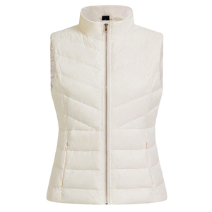 New hot sale puffer vest gilets waistcoat fashion winter clothes quilted sleeveless coat <b>jacket</b> women custom design puffer vests - Product Image 1