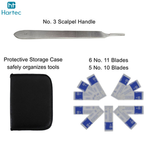 Kit de dissection en acier inoxydable de 22 pièces, pour les étudiants en médecine, en médecine vétérinaire, en biologie et en dissection - Product Image 4