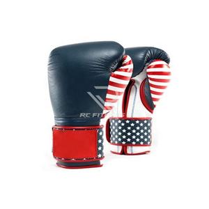 Sanda Professional High Quality Leather Boxing Gloves Non-Slip <b>Hook</b> Loop Closure Custom Printed for <b>Outdoor</b> Martial Arts - Product Image 1