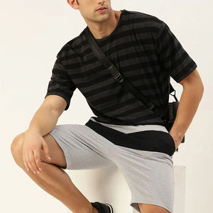 Shorts en molleton personnalisés pour hommes, vêtements décontractés en coton - Product Image 1
