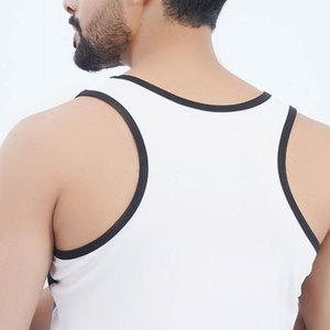 Camisetas deportivas de bambú de secado rápido con logo personalizado para hombre, ropa deportiva sin costuras para gimnasio, en venta. - Product Image 6