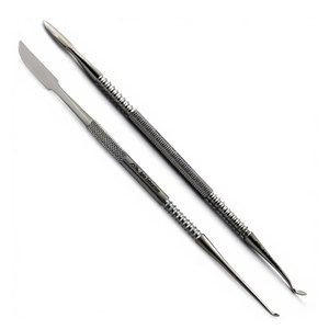 Juego de 2 Instrumentos de Laboratorio Lecron para Tallar y Dar Forma a Cera Dental, Instrumentos Quirúrgicos Dentales Profesionales - Product Image 1