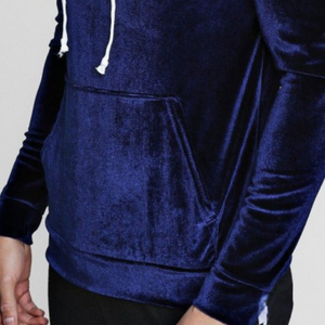 Sudaderas con Capucha de Terciopelo para Hombre, 100% Algodón, Ropa Casual Transpirable y Ecológica, Tallas para Adultos, Hechas a Medida - Product Image 6