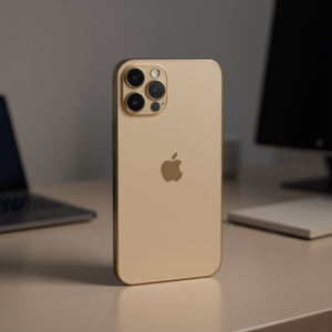 Cover Posteriore per Apple iPhone 12 Pro Colore Oro Parte di Ricambio - Product Image 2