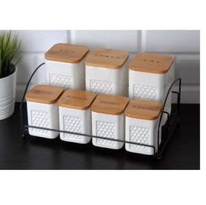 Boîtes métalliques robustes avec des performances de stockage fiables, une fabrication durable et un support pratique pour l'organisation de la cuisine - Product Image 3