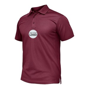 Camiseta Polo de Secado Rápido, Camiseta de Golf Táctica de Alto Rendimiento, Camiseta de Tenis de Corte Regular, Camisetas Polo para Hombre - Product Image 4