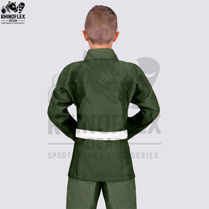 Wholesale Custom Kids Brazilian Jiu Jitsu Judo Bjj Pants Kimono Custom Embroidery & Logo Martial Arts Wear For Kids Lightweight - Product Image 3