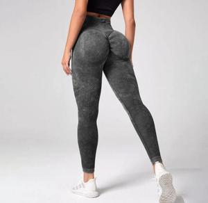 Leggings de compresión sin costuras de cintura alta para mujer, deportivos, de poliéster tejido, control de abdomen, secado rápido, para todas las estaciones - Product Image 5