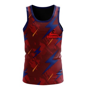 Camiseta sin Mangas Sublimada de Estilo Moderno, Tela Suave, Transpirable y Duradera, Perfecta para Entrenamiento y Uso Casual - Product Image 3