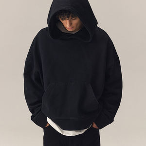 Survêtements personnalisés pour femmes, grammage lourd 500 GSM 350 GSM, en molleton polyester/coton, avec broderie, comprenant un sweat à capuche oversize et un short - Product Image 5